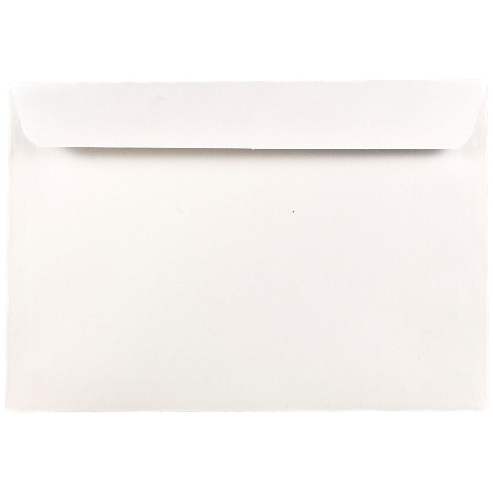 JAM Paper #7 1/2 Booklet Envelope, 10 1/2" x 7 1/2", White, 1000/Carton (4246B)