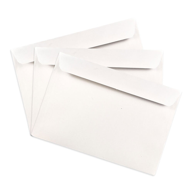 JAM Paper #7 1/2 Booklet Envelope, 10 1/2" x 7 1/2", White, 1000/Carton (4246B)