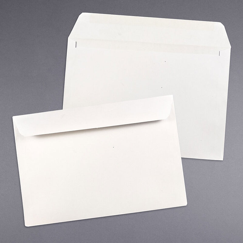JAM Paper #7 1/2 Booklet Envelope, 10 1/2" x 7 1/2", White, 1000/Carton (4246B)