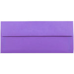 JAM Paper #10 Business Envelope, 4 1/8" x 9 1/2", Violet Purple, 1000/Carton (15864B)