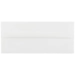 JAM Paper Strathmore #10 Business Envelope, 4 1/8" x 9 1/2", Bright White Wove, 25/Pack (64933)
