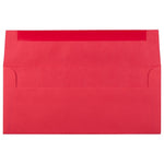 JAM Paper #10 Business Envelope, 4 1/8" x 9 1/2", Red, 25/Pack (67161)