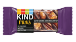 KIND Minis Bars, Salted Caramel Dark Chocolate Nut/Dark Chocolate Almond Coconut, 0.7 Oz., 20/Pack (27970)