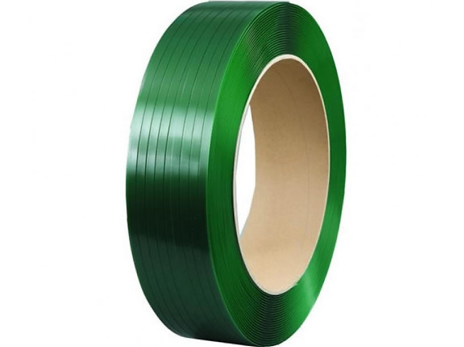 1/2" x 0.025" x 5800' Polyester Strapping, 16" x 6" Core, Hand Grade (PET12-25-5800)