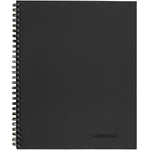 Cambridge 1-Subject Professional Notebooks, 8.5" x 11", Wide Ruled, 80 Sheets, Black (06064)