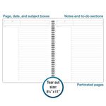 Cambridge 1-Subject Professional Notebooks, 8.5" x 11", Wide Ruled, 80 Sheets, Black (06064)