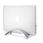 Twelve South BookArc Vertical Desktop Stand for Macbook, Silver