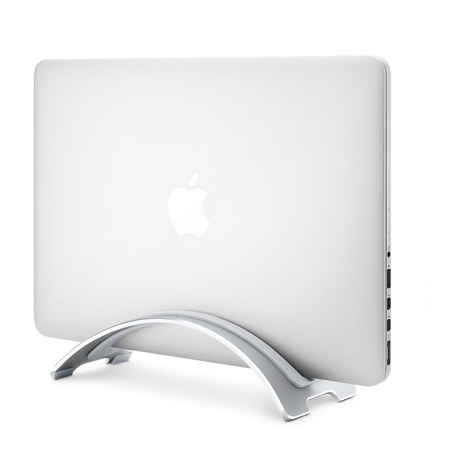 Twelve South BookArc Vertical Desktop Stand for Macbook, Silver