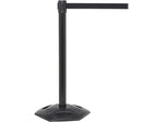Queue Solutions WeatherMaster 250 19" Nylon Crowd Control Belt Barrier, Black/Red/White (WMR250B-RWD110)