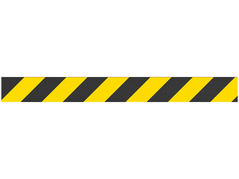 Queue Solutions ConePro 500 2" Nylon Crowd Control Retracting Belt Unit, Yellow/Black (CP500Y-YB100)