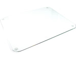 Floortex Glaciermat Glass Desk Pad, 36" x 20", Clear (FCDE2036G)