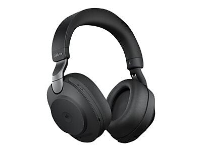 jabra Evolve2 85 MS Wireless Bluetooth Stereo Headset with Charging Stand, USB-C, MS Certified (28599-999-889)