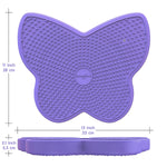 Bouncy Bands Butterfly Sensory Wiggle Seat, Purple (BBAWSSBUPU)