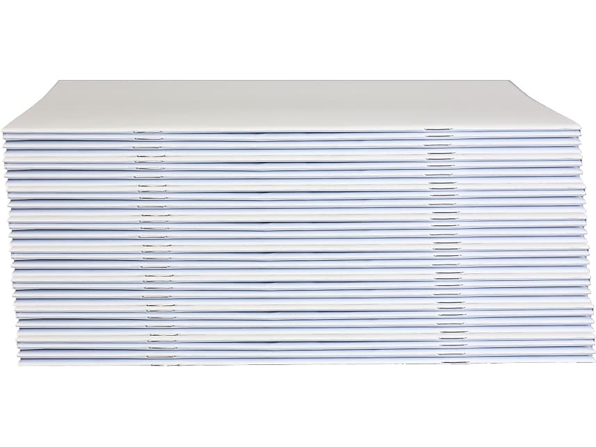 Flipside Drawing Book, 7" x 8.5", White, 14 Sheets/Book, 24/Pack (BK524)
