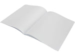 Flipside Drawing Book, 7" x 8.5", White, 14 Sheets/Book, 24/Pack (BK524)