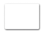 Flipside Frameless Dry-Erase Whiteboard, Melamine, 5" x 7", White, 12/Pack (35656)