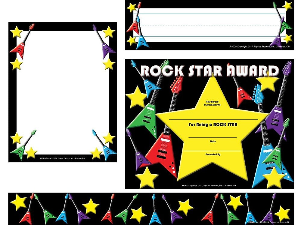 Flipside Rock Star Award Combo Pack, Multicolor (RSS100)