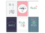 Better Office Assorted Cards with Envelopes, 6" x 4", Multicolor, 100/Pack (64562)