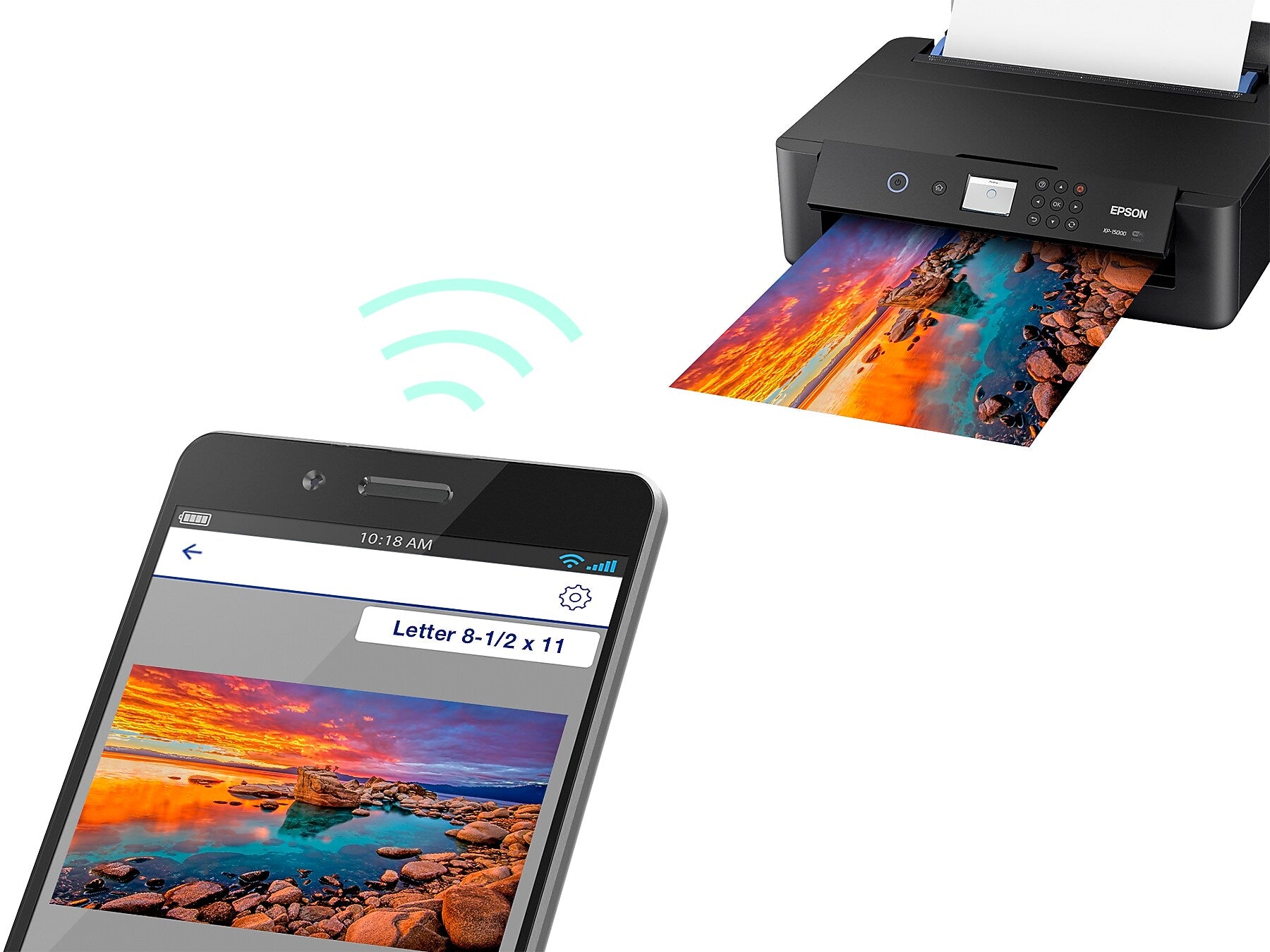 Epson Expression Photo XP-15000 Wireless Color Inkjet Printer, Single-Function, Print (9472517)