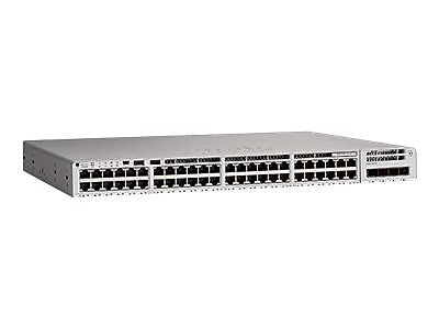 Cisco Catalyst 9200 48-Port Gigabit Ethernet Managed Switch, Silver (C9200L-48P-4X-E)