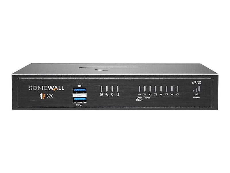 Sonicwall TZ370 Next-Generation Firewall, Desktop (02-SSC-2825)