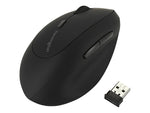 Kensington Pro Fit Wireless Ergonomic Left Handed Mouse, Black (K79810WW)