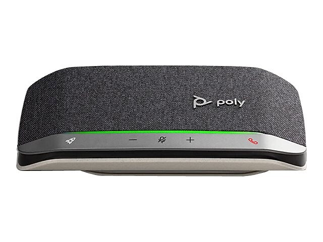 Poly Sync 20 USB-A Speakerphone, Black/Silver (772D2AA)