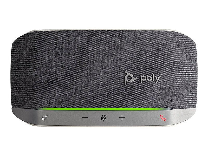 Poly Sync 20+ USB-C, MS Speakerphone with BT600C, Black/Silver (772D1AA)
