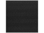 Queue Solutions WeatherMaster 250 2" Yellow Nylon Crowd Control Belt Barrier, Black (WMR250Y-BK110)