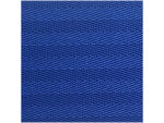 Queue Solutions WeatherMaster 250 2" Orange Nylon Crowd Control Belt Barrier, Blue (WMR250O-BL110)