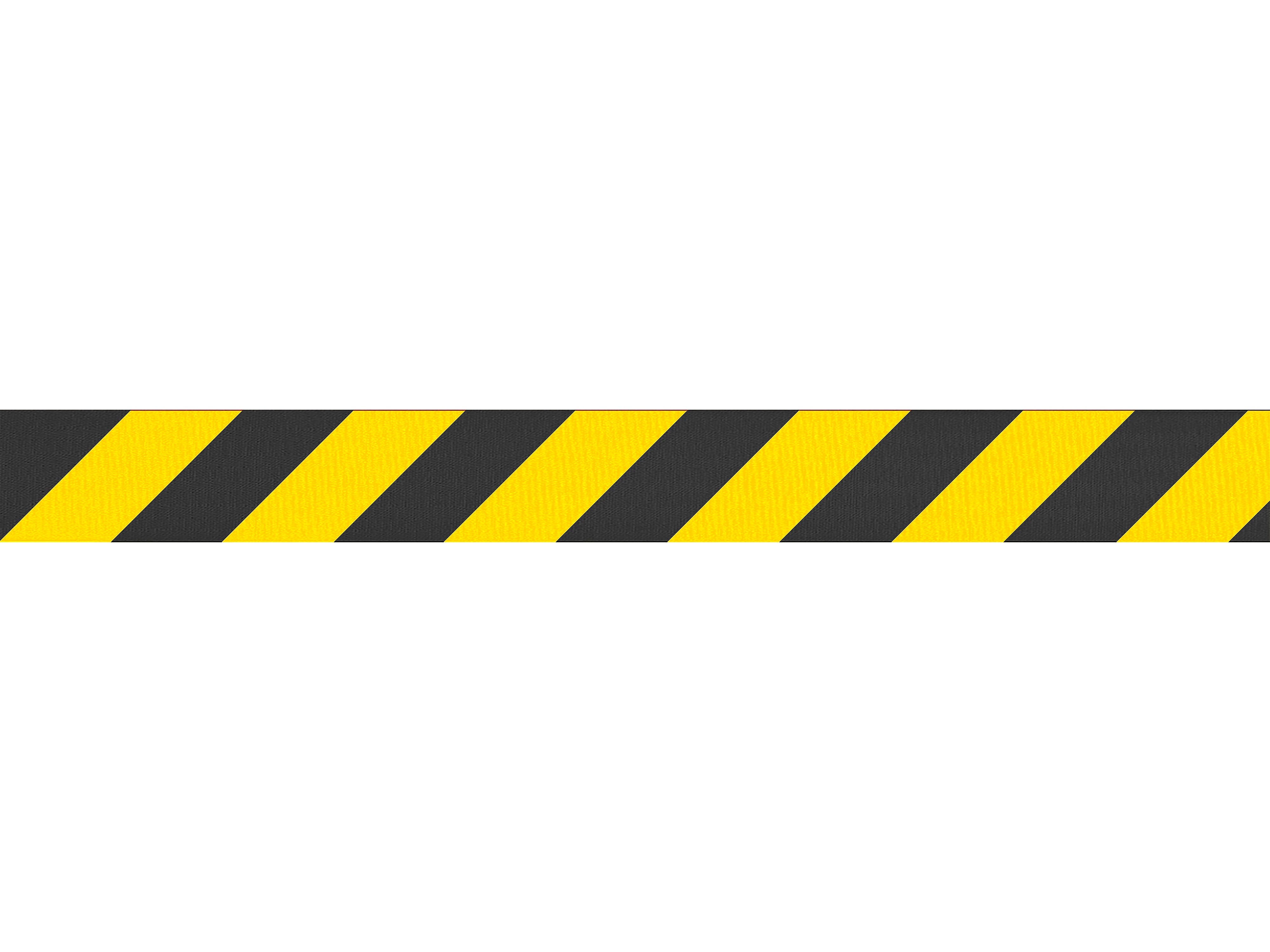 Queue Solutions WeatherMaster 250 2" Orange Nylon Crowd Control Belt Barrier, Yellow/Black (WMR250O-YB110)