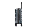 DUKAP Zonix 20" Hardside Carry-On Suitcase, 4-Wheeled Spinner, TSA Checkpoint Friendly, Green (DKZON00S-GRE)