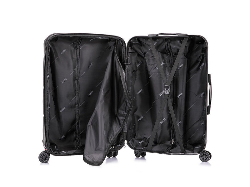 DUKAP Zonix 20" Hardside Carry-On Suitcase, 4-Wheeled Spinner, TSA Checkpoint Friendly, Green (DKZON00S-GRE)