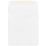 JAM Paper 4.5 x 4.5 Square Invitation Envelopes, White, 100/Pack (439911145B)