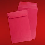 JAM Paper 6 x 9 Open End Catalog Colored Envelopes, Red Recycled, 100/Pack (V0128139)