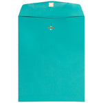 JAM Paper Open End Clasp Catalog Envelope, 9" x 12", Sea Blue, 100/Box (900906997)
