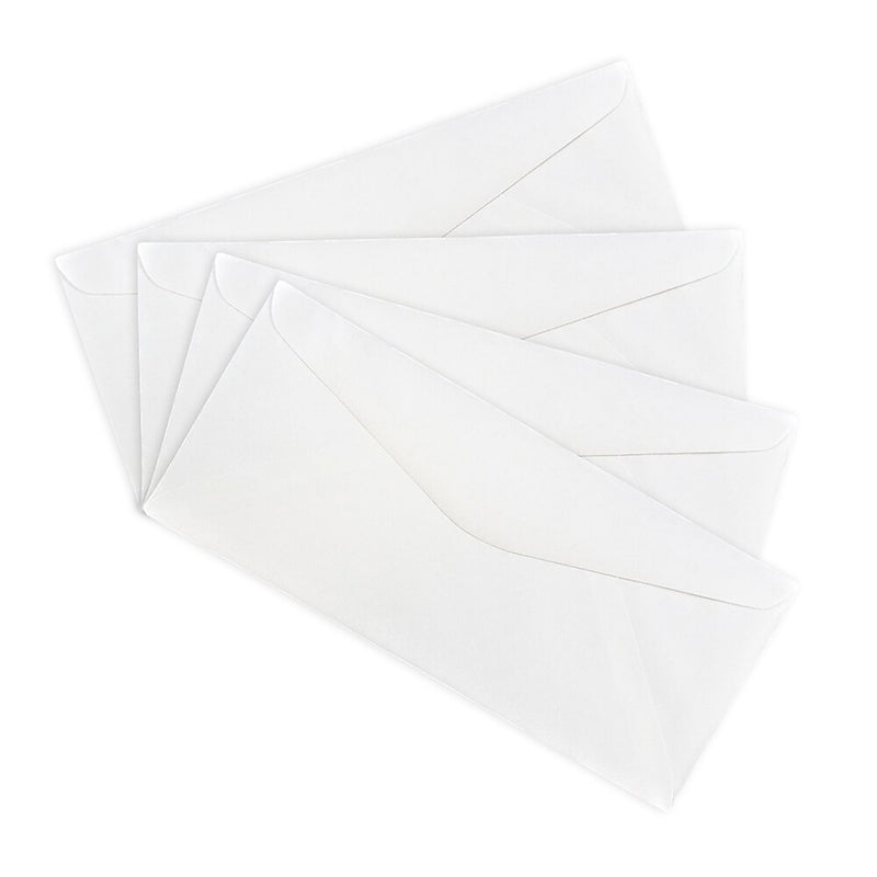 JAM Paper #14 Business Envelope, 5" x 11 1/2", White, 25/Pack (53273)