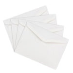 JAM Paper A7 Invitation Envelopes with V-Flap, 5.25 x 7.25, White, Bulk 500/Box (4023210c)