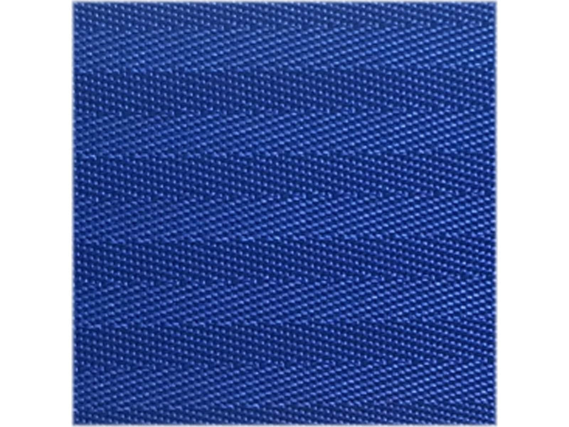 Queue Solutions WeatherMaster 250 2" Red Nylon Crowd Control Belt Barrier, Blue (WMR250R-BL110)