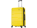 DUKAP Rodez 28" Hardside Suitcase, 4-Wheeled Spinner, TSA Checkpoint Friendly, Yellow (DKROD00L-YEL)