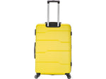 DUKAP Rodez 28" Hardside Suitcase, 4-Wheeled Spinner, TSA Checkpoint Friendly, Yellow (DKROD00L-YEL)
