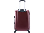 InUSA Pilot 20" Hardside Suitcase, 4-Wheeled Spinner, TSA Checkpoint Friendly, Wine (IUPIL00S-WIN)
