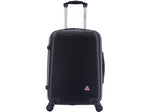 InUSA Royal 20" Hardside Carry-On Suitcase, 4-Wheeled Spinner, TSA Checkpoint Friendly, Black (IUROY00S-BLK)