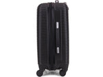 InUSA Royal 20" Hardside Carry-On Suitcase, 4-Wheeled Spinner, TSA Checkpoint Friendly, Black (IUROY00S-BLK)