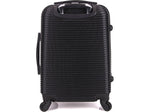 InUSA Royal 20" Hardside Carry-On Suitcase, 4-Wheeled Spinner, TSA Checkpoint Friendly, Black (IUROY00S-BLK)