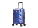 DUKAP Zonix 20" Hardside Carry-On Suitcase, 4-Wheeled Spinner, TSA Checkpoint Friendly, Blue (DKZON00S-BLU)