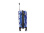DUKAP Zonix 20" Hardside Carry-On Suitcase, 4-Wheeled Spinner, TSA Checkpoint Friendly, Blue (DKZON00S-BLU)