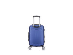 DUKAP Crypto 19.75" Hardside Carry-On Suitcase, 4-Wheeled Spinner, TSA Checkpoint Friendly, Blue (DKCRY00S-BLU)