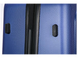 DUKAP Crypto 19.75" Hardside Carry-On Suitcase, 4-Wheeled Spinner, TSA Checkpoint Friendly, Blue (DKCRY00S-BLU)