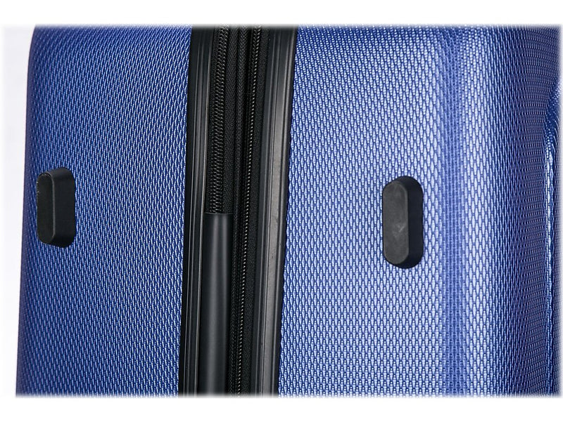 DUKAP Crypto 19.75" Hardside Carry-On Suitcase, 4-Wheeled Spinner, TSA Checkpoint Friendly, Blue (DKCRY00S-BLU)